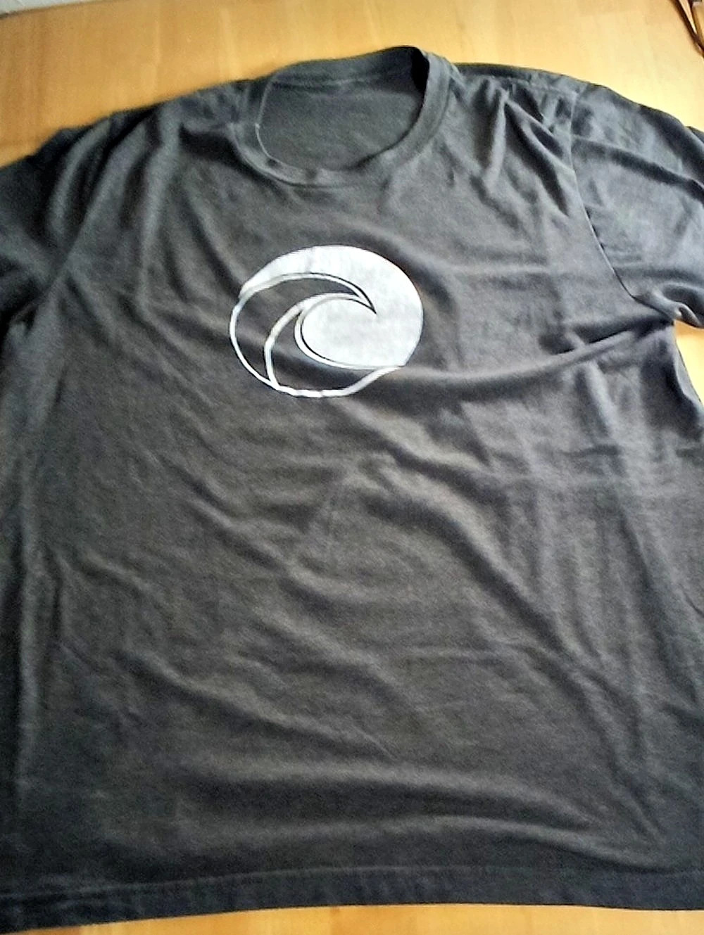 Rip Curl Black Graphic Short Sleeve Tee